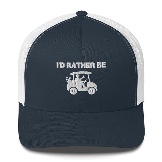 I'd Rather Be Golfin' | Funny Golf Hat