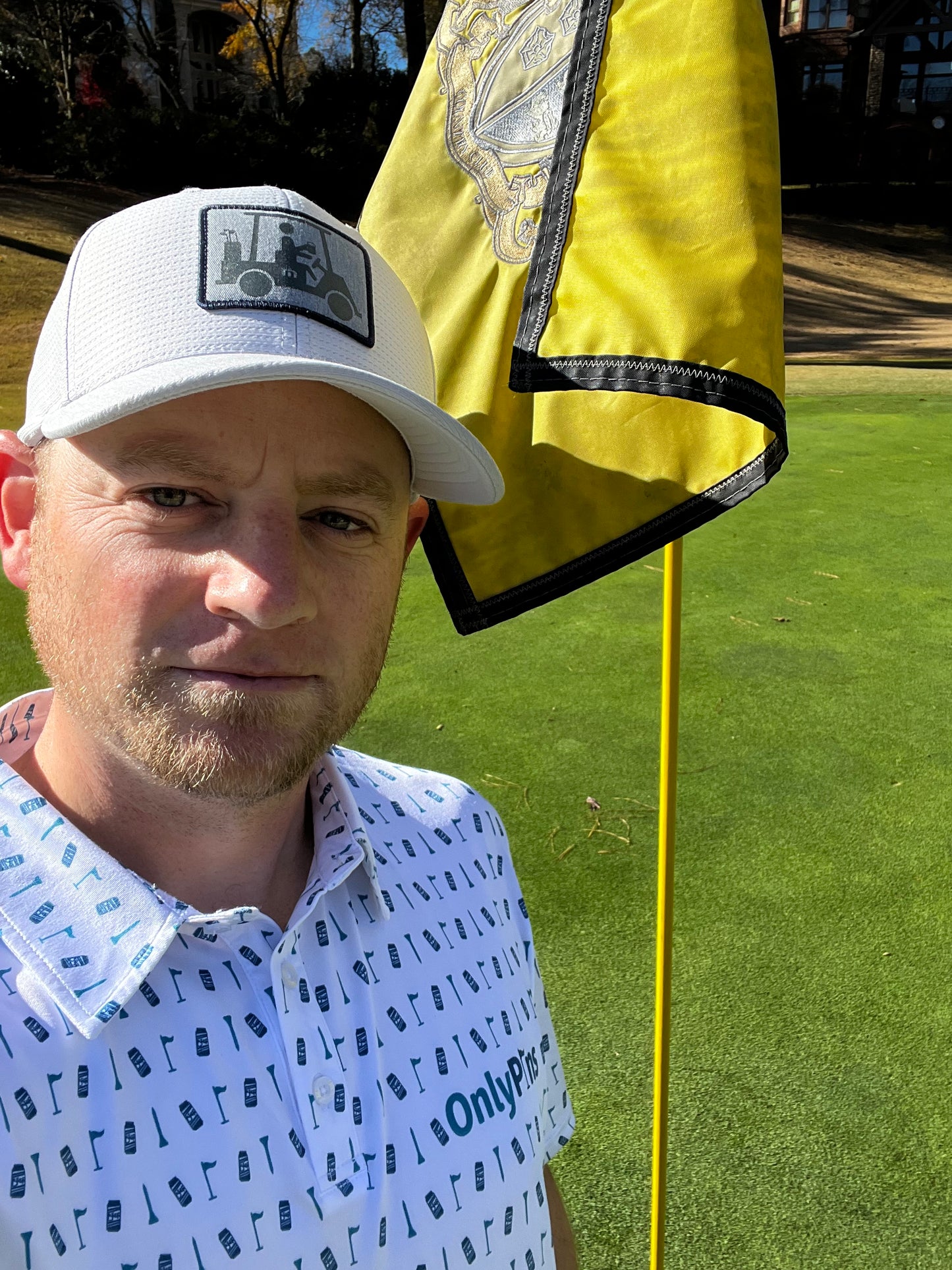 OnlyPins Pattern Golf Polo